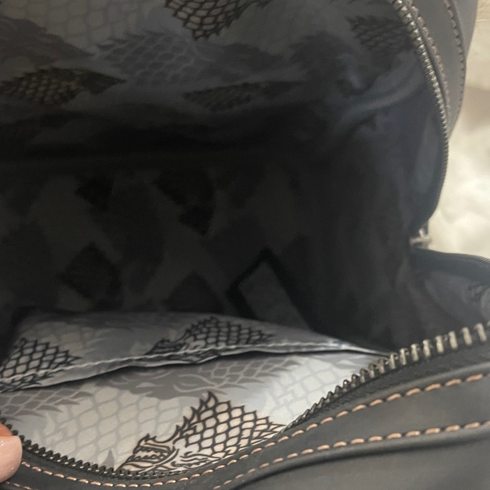 Loungefly Game of Thrones Faux Fur Backpack - Picture 3 of 7